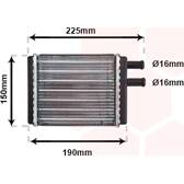 Radiateur chauffage VAN WEZEL - 02006083