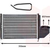 Radiateur chauffage VAN WEZEL - 06006172