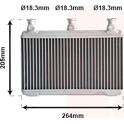 Radiateur chauffage VAN WEZEL - 06006341