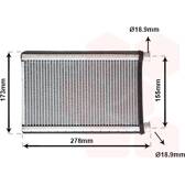 Radiateur chauffage VAN WEZEL - 06006344