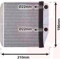 Radiateur chauffage VAN WEZEL - 09006314