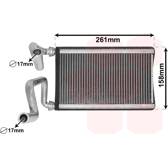 Radiateur chauffage VAN WEZEL - 25006294