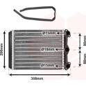 Radiateur chauffage VAN WEZEL - 30006102