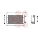 Radiateur chauffage VAN WEZEL - 30006108