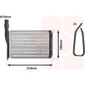 Radiateur chauffage VAN WEZEL - 43006087