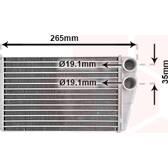 Radiateur chauffage VAN WEZEL - 43006354