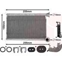 Radiateur chauffage VAN WEZEL - 43006551