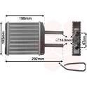 Radiateur chauffage VAN WEZEL - 81006024