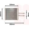 Radiateur chauffage VAN WEZEL - 81006027