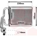 Radiateur chauffage VAN WEZEL - 82006313