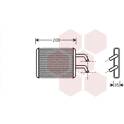 Radiateur chauffage VAN WEZEL - 83006045