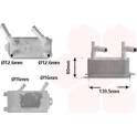 Radiateur d'huile de boite de vitesse automatique VAN WEZEL - 18013710