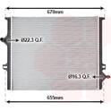 Radiateur moteur VAN WEZEL - 06012734