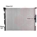 Radiateur moteur VAN WEZEL - 06012736