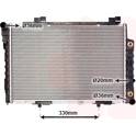 Radiateur moteur VAN WEZEL - 30002174
