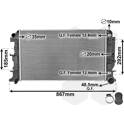 Radiateur moteur VAN WEZEL - 30002403