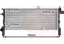 Pièce Auto Super 5 Express Radiateur Moteur Valeo 883959 - Compatible Renault Super 5 Et Express 1.0-1.4 Refroidissement Moteur