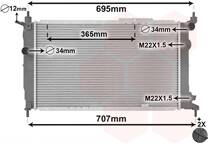 Radiateur moteur
