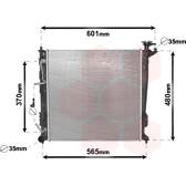 Radiateur VAN WEZEL - 82002214