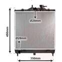 Koeler, motorkoeling VAN WEZEL - 83002064