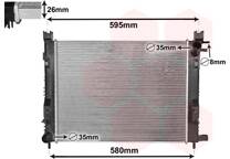 Radiator, engine cooling