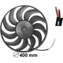 Fan, radiator VAN WEZEL - 0325747