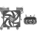 Fan, radiator VAN WEZEL - 0956746