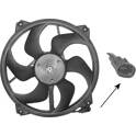 Fan, radiator VAN WEZEL - 0970746