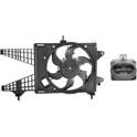 Fan, radiator VAN WEZEL - 1622746