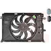 Fan, radiator VAN WEZEL - 1704746