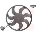 Fan, radiator VAN WEZEL - 3745744