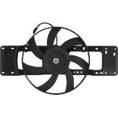 Fan, radiator VAN WEZEL - 4338747