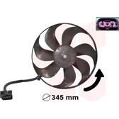 Fan, radiator VAN WEZEL - 5888744