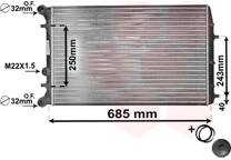 Radiator, engine cooling
