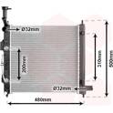 Radiator VAN WEZEL - 83012727