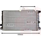 Radiatore, Raffreddamento motore VAN WEZEL - 01002005