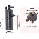 Dryer, air conditioning VAN WEZEL - 0900D202