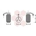 Dryer, air conditioning VAN WEZEL - 1800D017