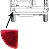 Réflecteur, catadioptre VAN WEZEL - 4310939