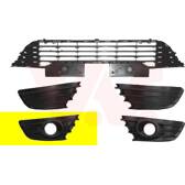 Rejilla de ventilación- parachoques VAN WEZEL - 0970594
