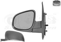 Alkar 9225698 Espejo Exterior – Calidad Certificada – Medidas 33x13.6 Cm – Repuesto Fiable Para Tu Coche