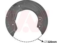 Splash Panel, brake disc