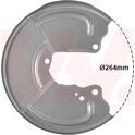 Splash Panel, brake disc VAN WEZEL - 1754374