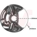 Splash Panel, brake disc VAN WEZEL - 3029372