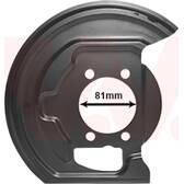 Splash Panel, brake disc VAN WEZEL - 3388371