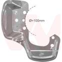 Splash Panel, brake disc VAN WEZEL - 3778372