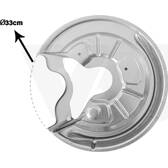 Splash Panel, brake disc VAN WEZEL - 7622373
