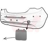 Tapa, gancho de arrastre VAN WEZEL - 3804557