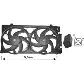 Ventilador, refrigeración del motor VAN WEZEL - 0903749