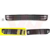 Ventilatiegrille- bumper VAN WEZEL - 0314504